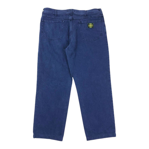 Vintage Stone Island Green Edge Jeans, W35”