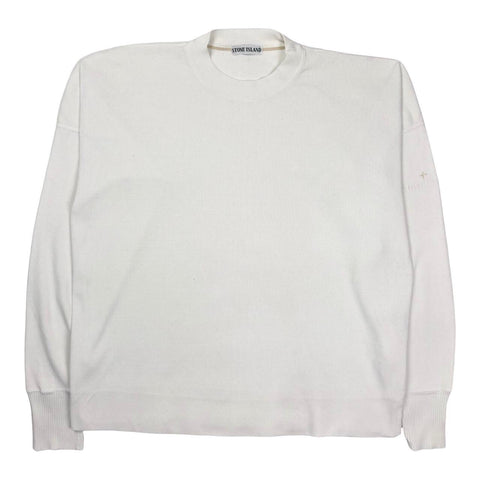 Vintage 80s Stone Island Sweatshirt, Size Medium