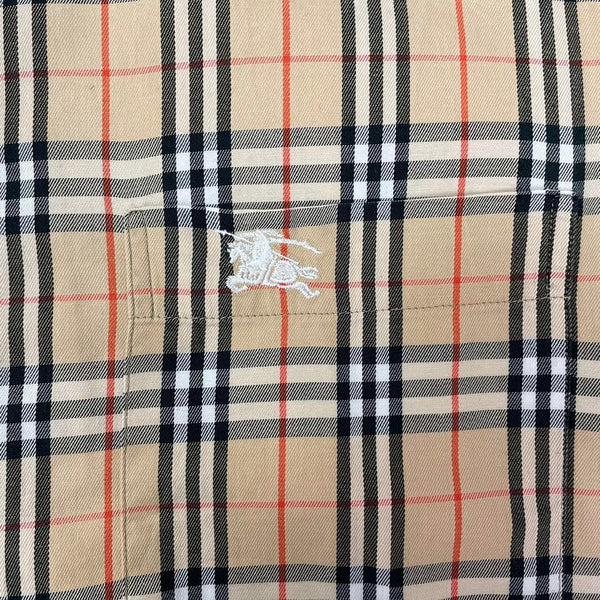 Vintage Burberry Nova Check Shirt, Size XL