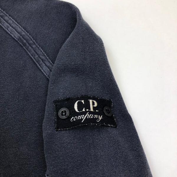 Vintage CP Company 1/4 Zip Jumper with Badge, Size Small