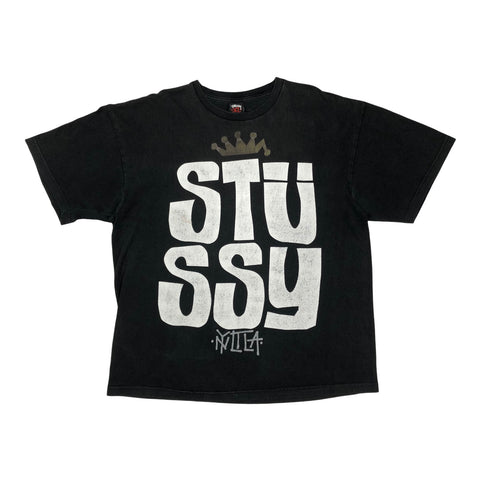 Vintage Stussy Crown Tee, Size XL