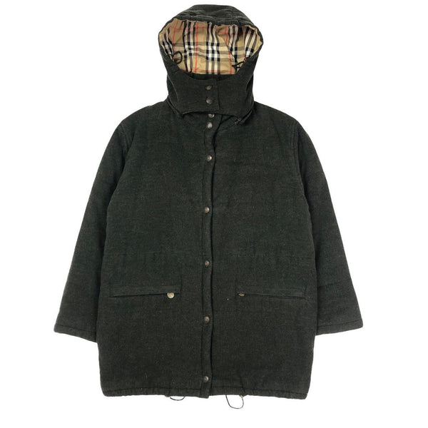 Burberry Nova Check Tweet Jacket, Size Medium