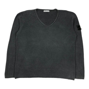 Vintage Stone Island Green Edge Knit, Size Large