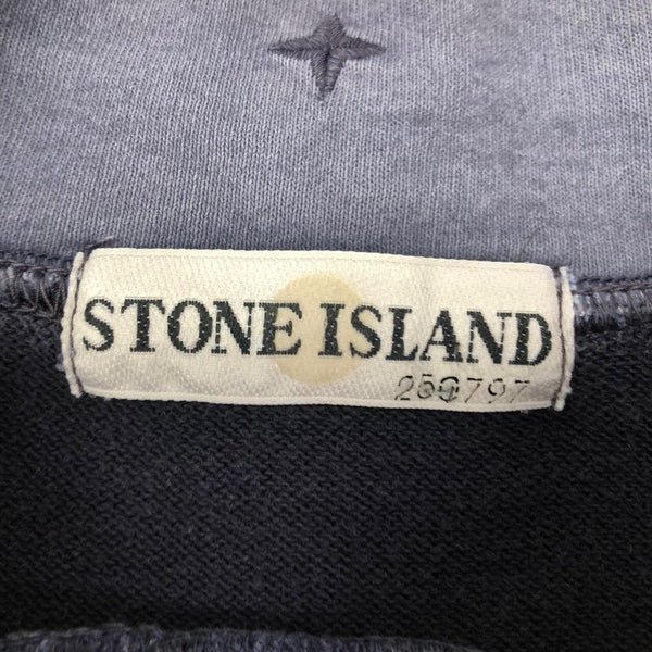 Stone Island Double Collar Sweatshirt, Size Large
