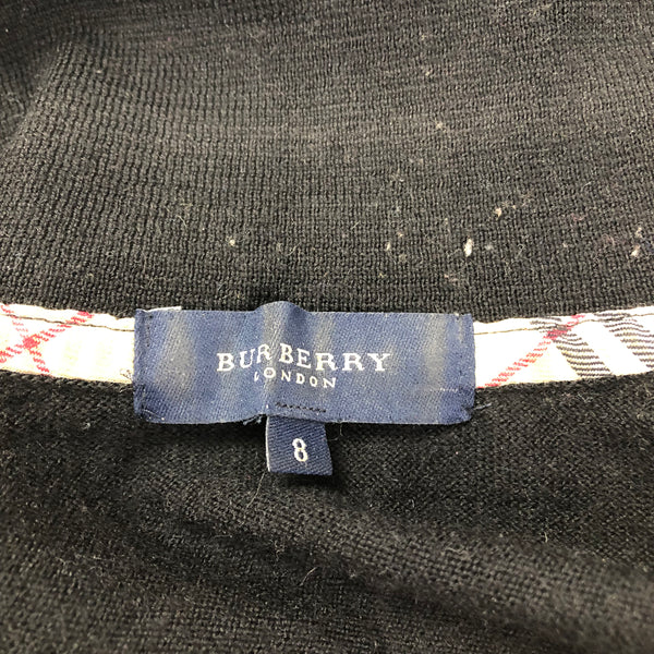 Burberry 1/4 Zip Knit, Size XL