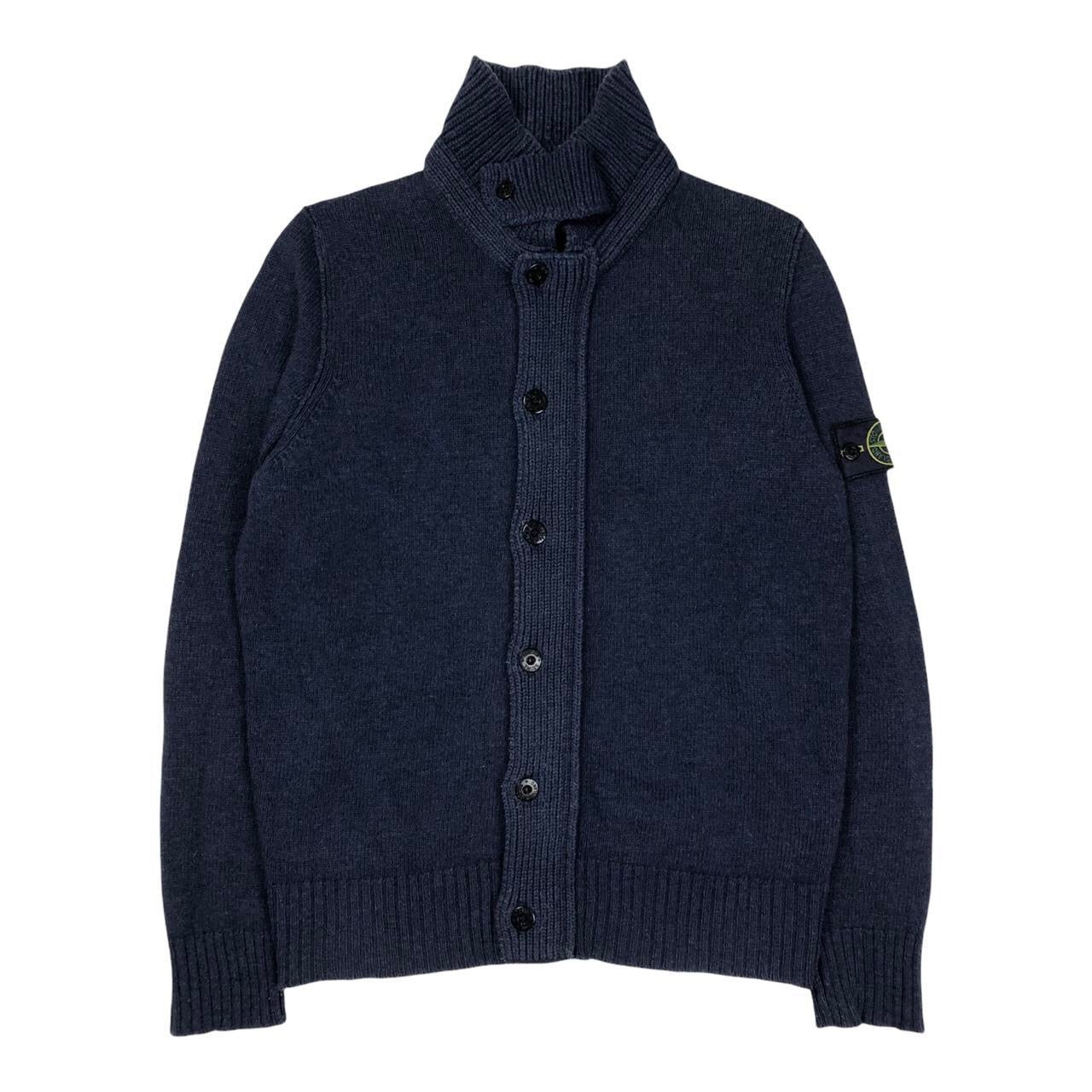 Vintage Stone Island Knit Cardigan, Size Large