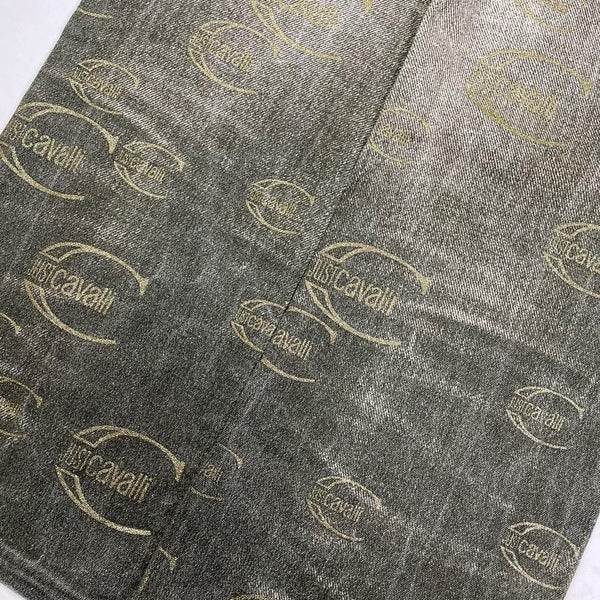Just Cavalli Monogram Jeans, Size 28