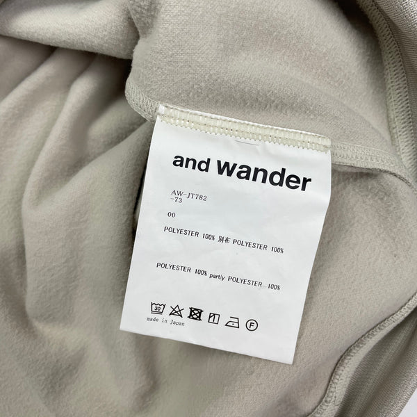 And Wander Sweatshirt, Size Small