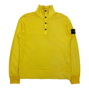 Stone Island Quarter Zip, Size Medium