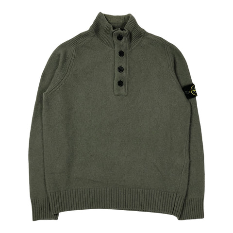 Stone Island 1/4 Zip, Size Medium