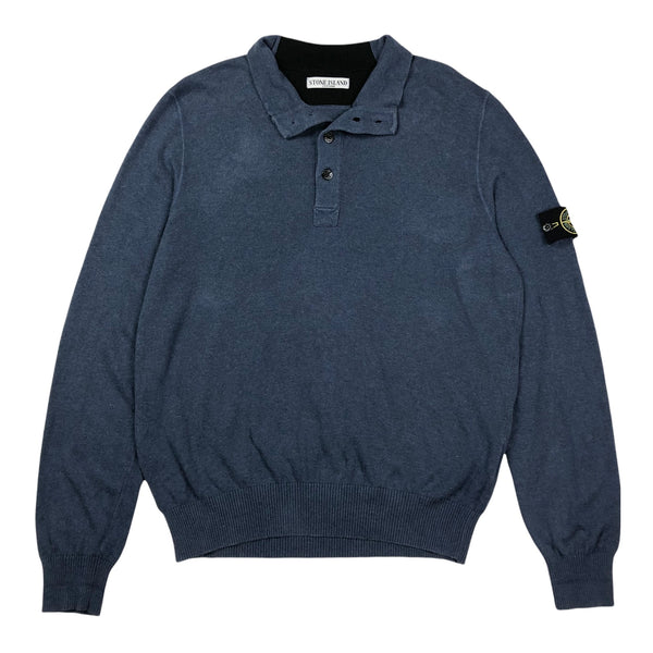 Stone Island Quarter Zip Jumper, Size XL