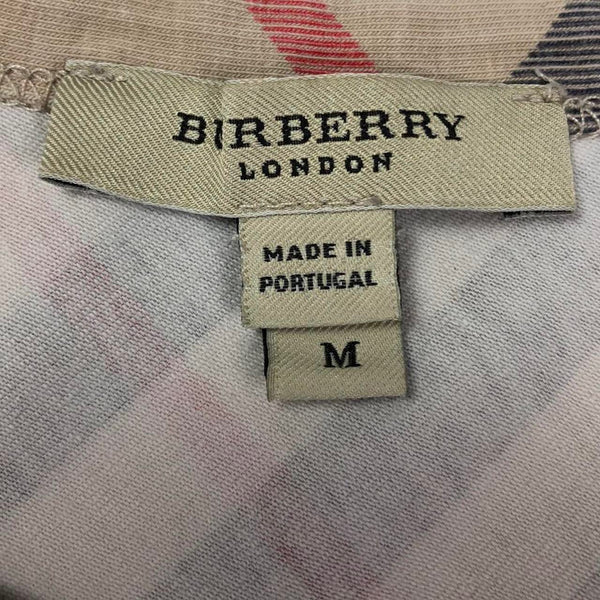 Burberry Nova Check Top, Size Medium