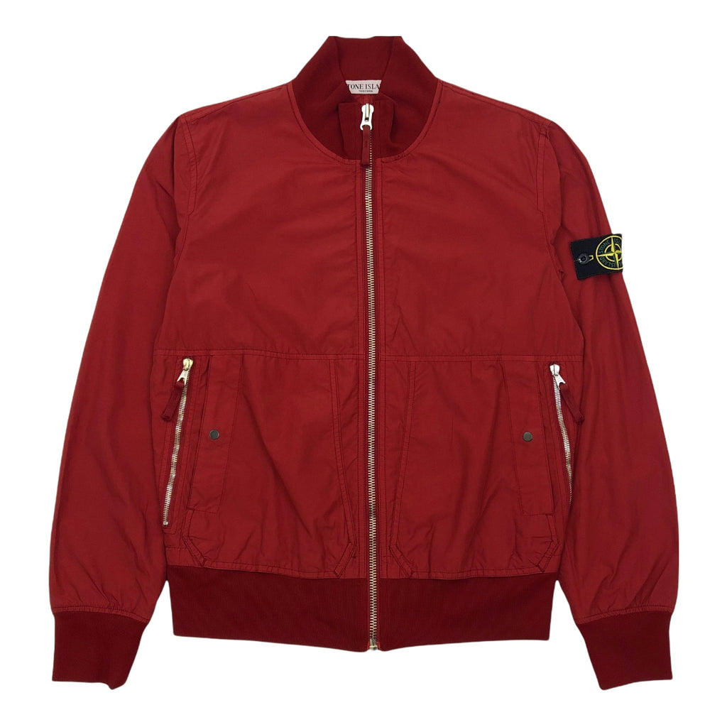 Stone Island Nylon Flight Jacket Size Medium