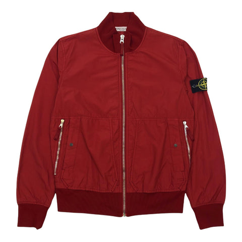 Stone Island Nylon Flight Jacket, Size Medium