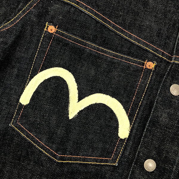 Evisu Denim Jacket, Size Medium