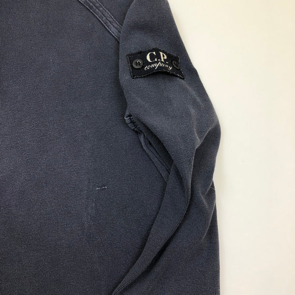 Vintage CP Company 1/4 Zip Jumper with Badge, Size Small