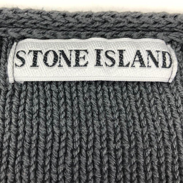 Vintage Stone Island Green Edge Knit, Size Large