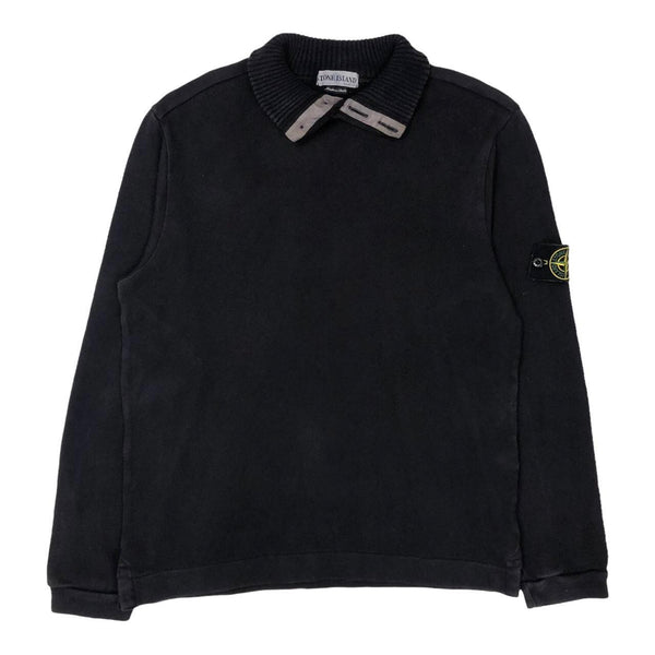 Vintage Stone Island Collared Sweatshirt, Size Small