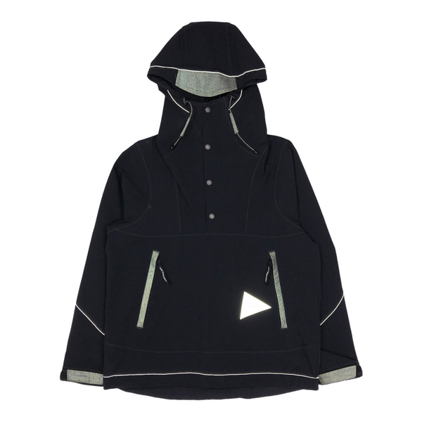And Wander Nylon Stretch Smock Jacket, Size Small