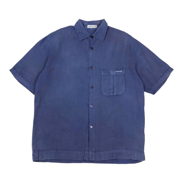 Vintage Stone Island Linen Shirt, Size Large