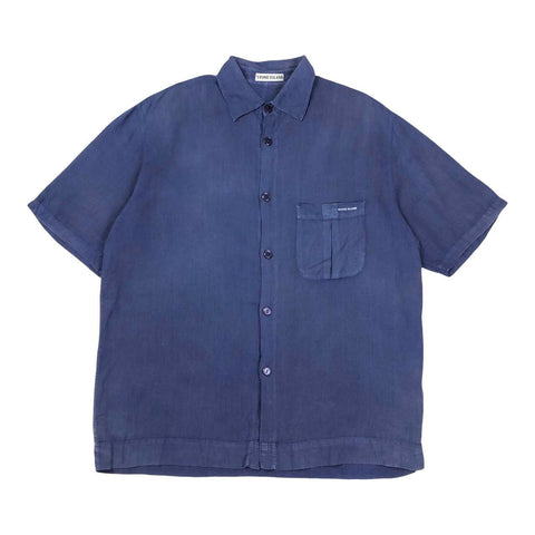 Vintage Stone Island Linen Shirt, Size Large