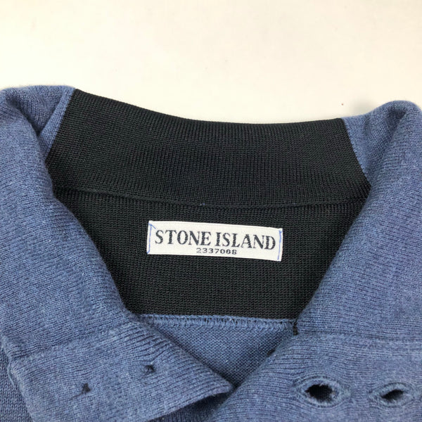 Stone Island Quarter Zip Jumper, Size XL
