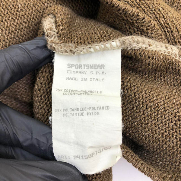 Vintage 90s Stone Island Knit, Size XL