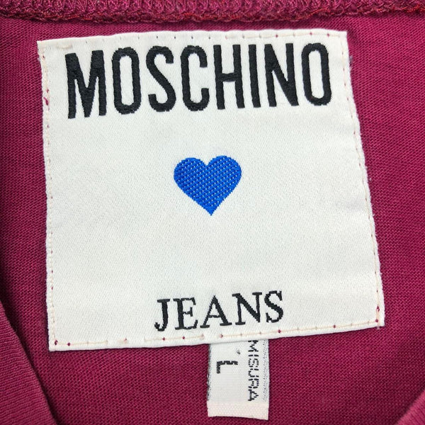 Vintage Moschino T-Shirt, Size Large