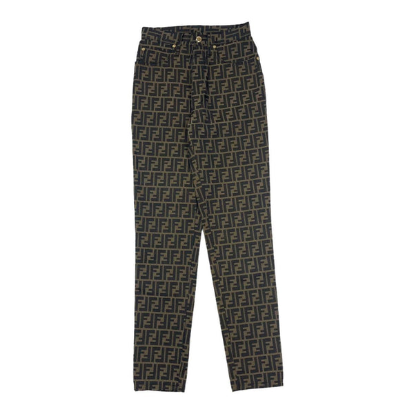 Fendi Monogram Trousers, Size W26”