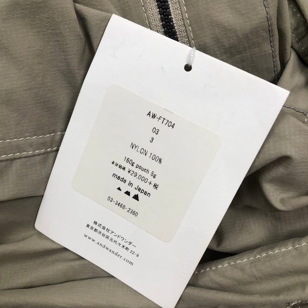 And Wander Pullover Jacket, Size Medium