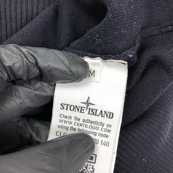 Stone Island 1/4 Zip, Size Medium