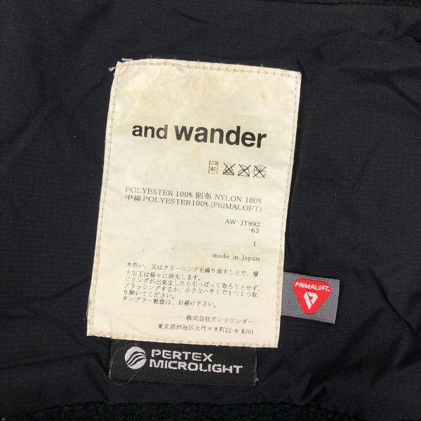 And Wander Fleece Vest, Size XS