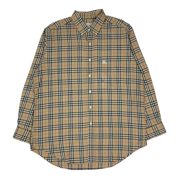 Vintage Burberry Nova Check Shirt, Size XL