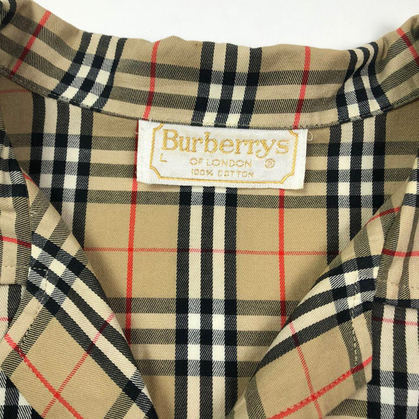 Burberry Nova Check Shirt, Size Large