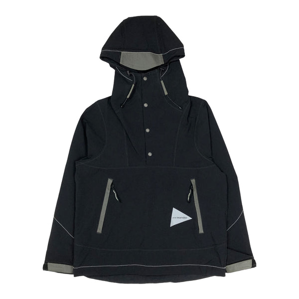 And Wander Nylon Stretch Smock Jacket, Size Small